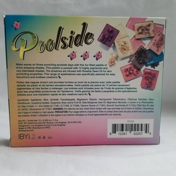 IBY Beauty Poolside Eyeshadow Palette - Picture 3 of 7